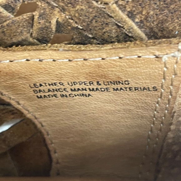 Born Boot Katharina Brown Rustic Suede Distressed Leather Ankle Boot Size 6 - Picture 11 of 12